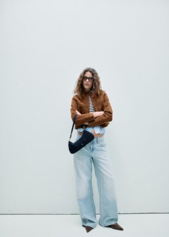 100% kožená motorkářská bunda