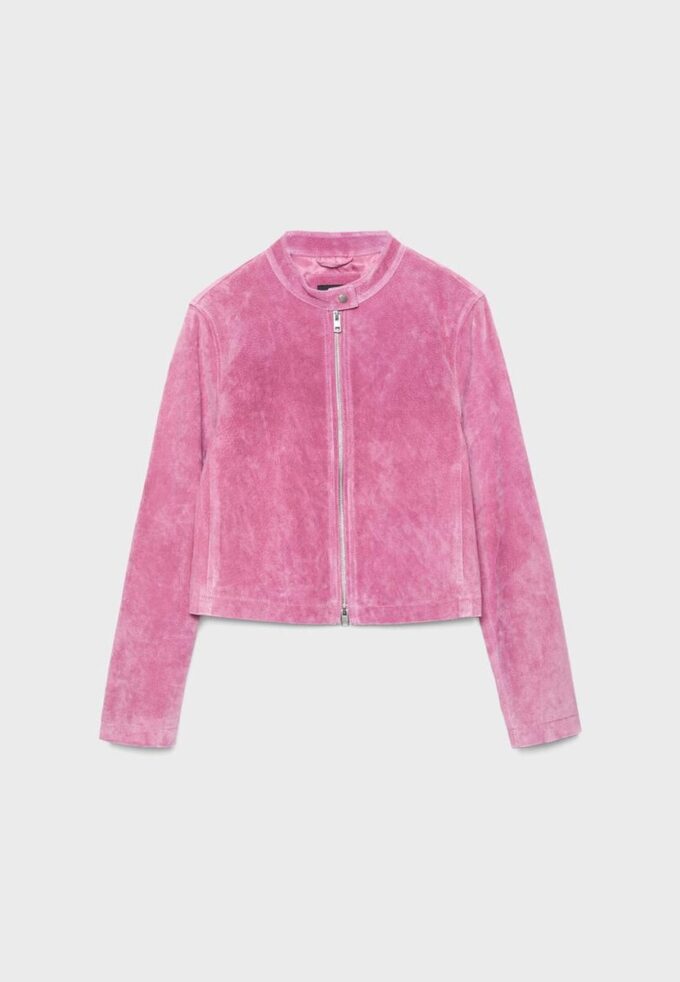 100% kožená motorkářská bunda