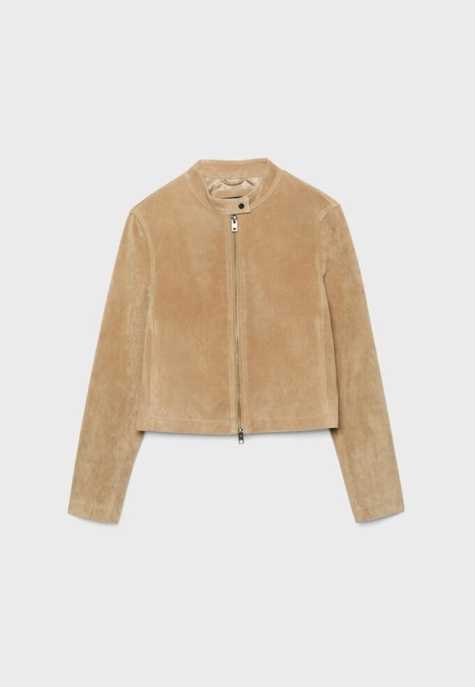 100% kožená motorkářská bunda