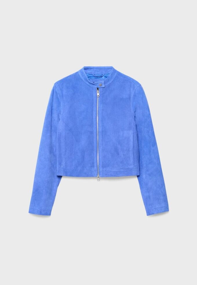 100% kožená motorkářská bunda