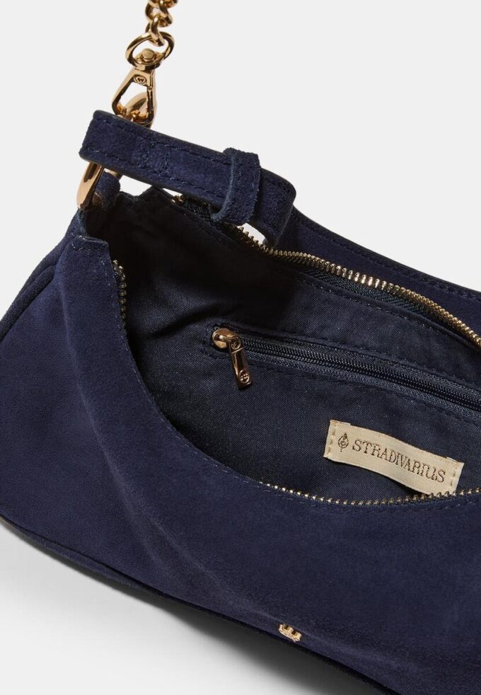 100% taška z kůže přes rameno Moon