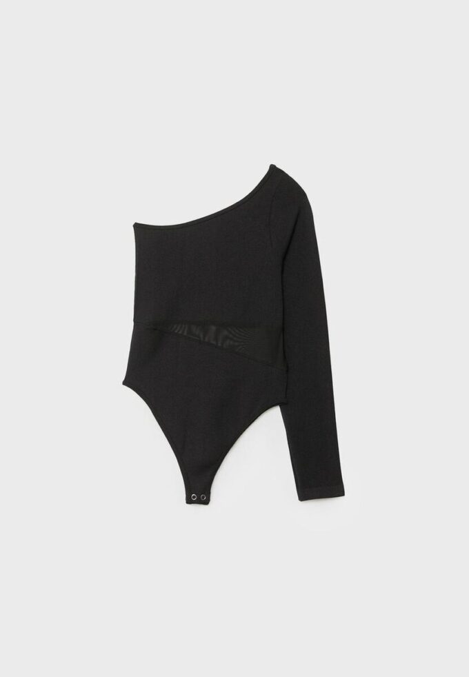 Asymetrické body s průsvitnými detaily