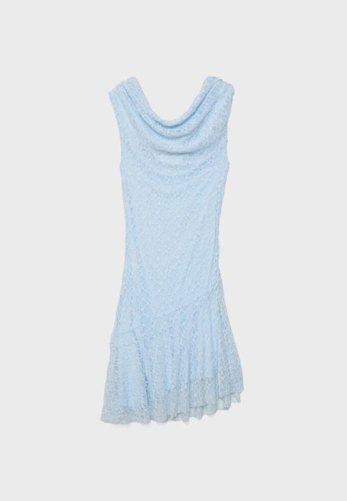 Asymetrické krajkové šaty Asymetrické krajkové šaty