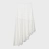 Asymetrická krajková midi sukně Asymetrická krajková midi sukně