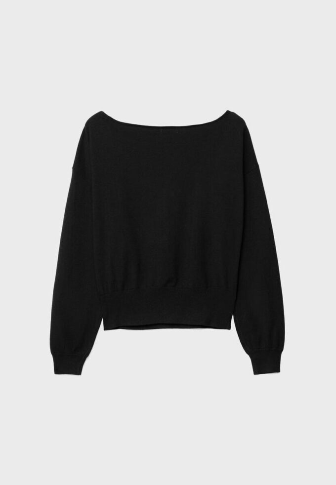 Asymetrický pletený svetr Asymetrický pletený svetr