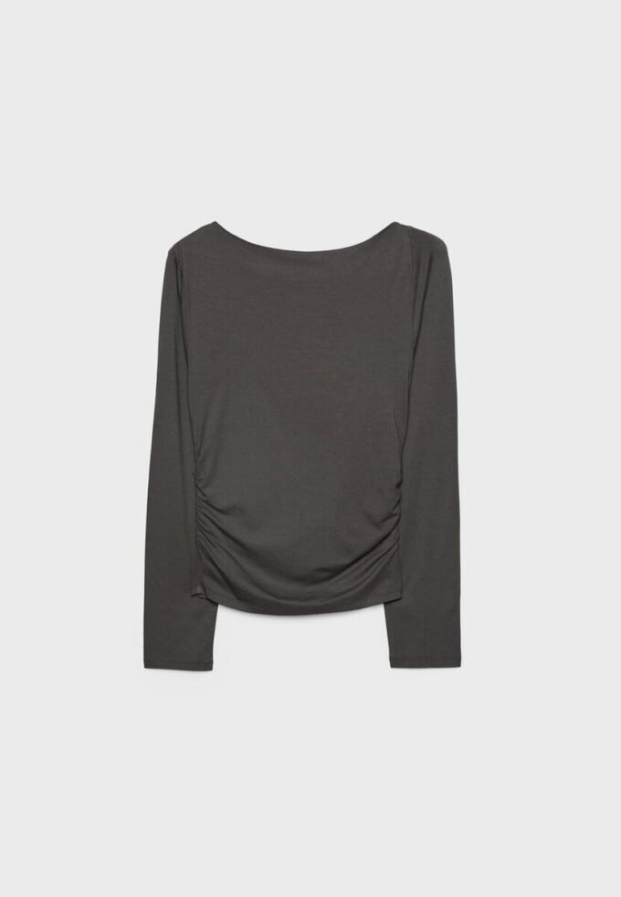 Asymetrické tričko s očky