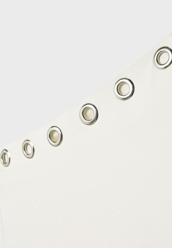 Asymetrické tričko s očky