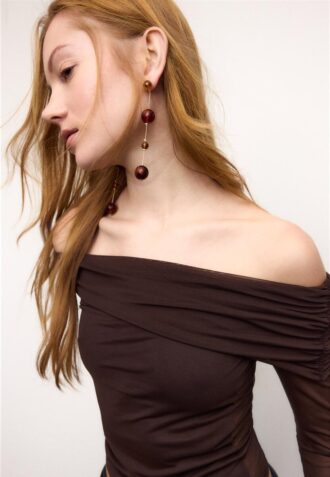 Asymetrické tylově tričko