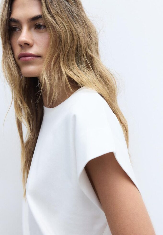 B06 Basic tričko s pokleslými rameny