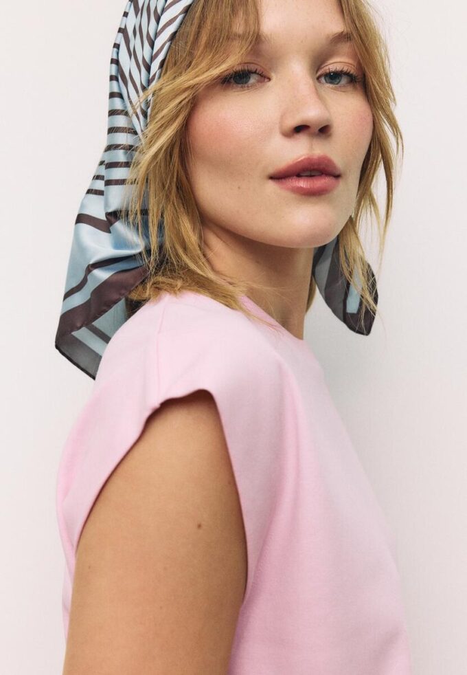 B06 Basic tričko s pokleslými rameny