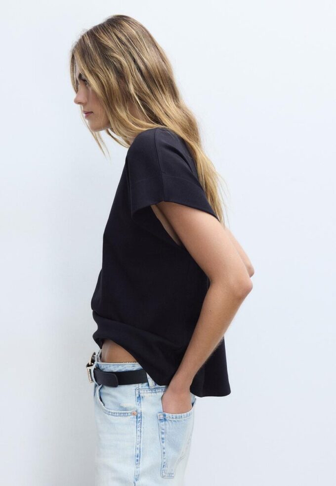 B06 Basic tričko s pokleslými rameny