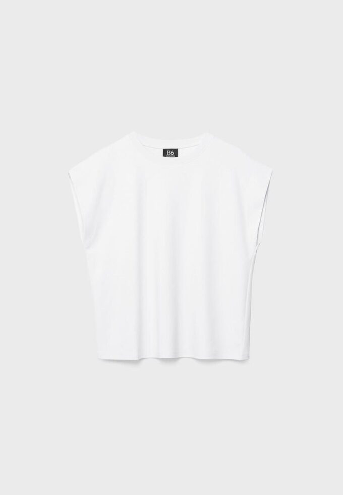 B06 Basic tričko s pokleslými rameny