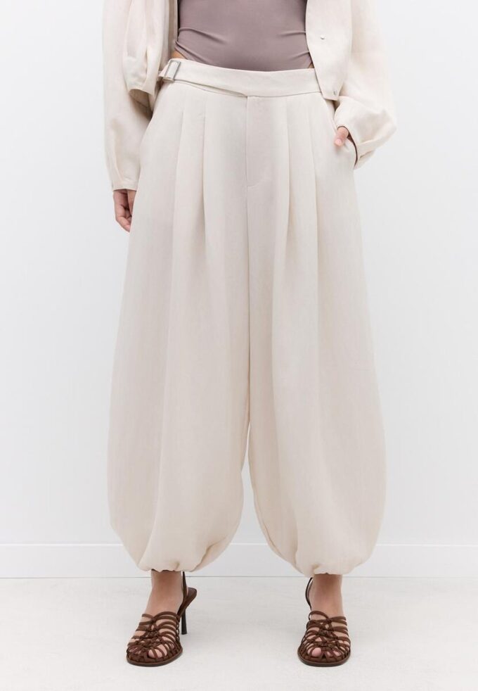 Balónové kalhoty s přezkou Balónové kalhoty s přezkou