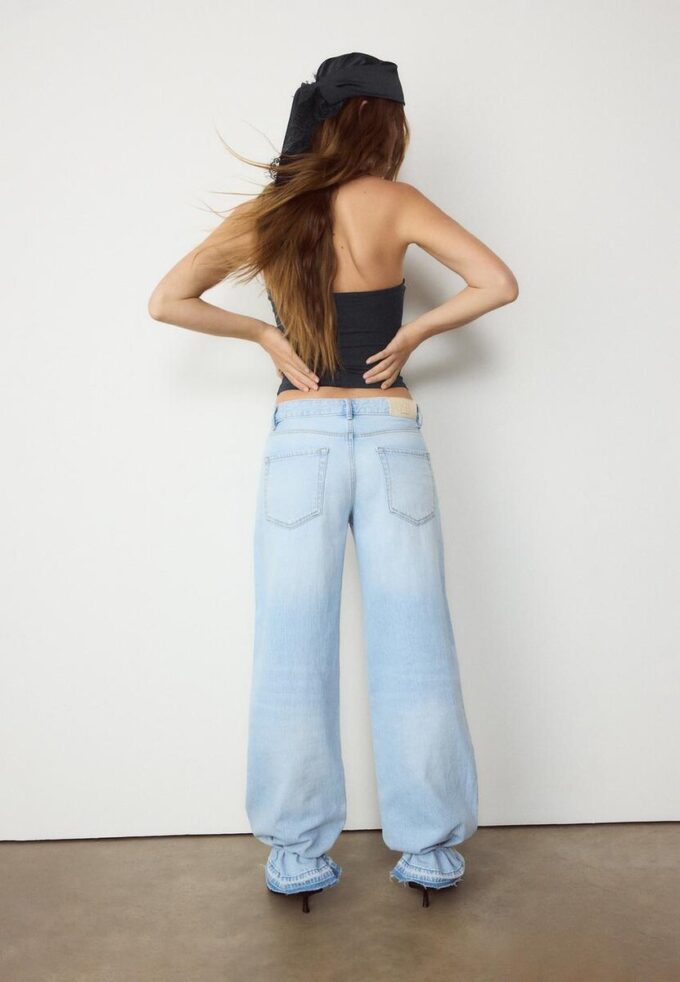 Bandeau top z polyamidu