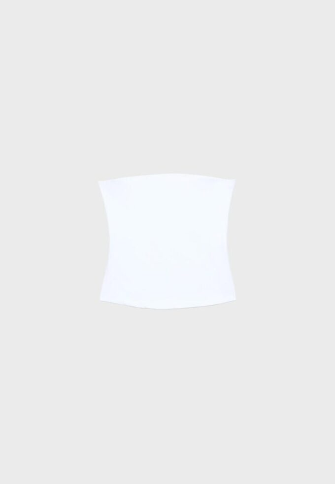 Bandeau top z polyamidu