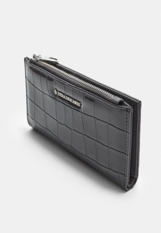 Basic peněženka s imitací krokodýlí kůže