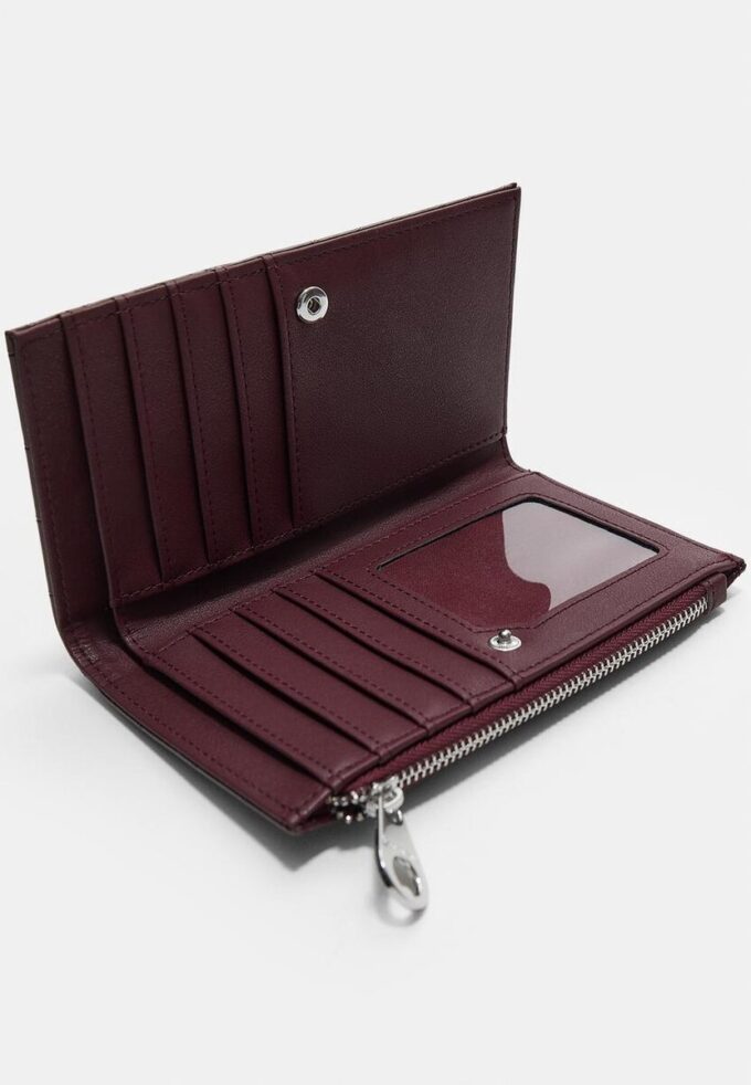 Basic peněženka s imitací krokodýlí kůže