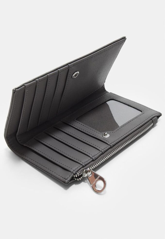 Basic peněženka s imitací krokodýlí kůže