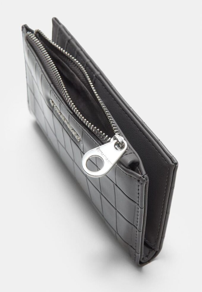 Basic peněženka s imitací krokodýlí kůže