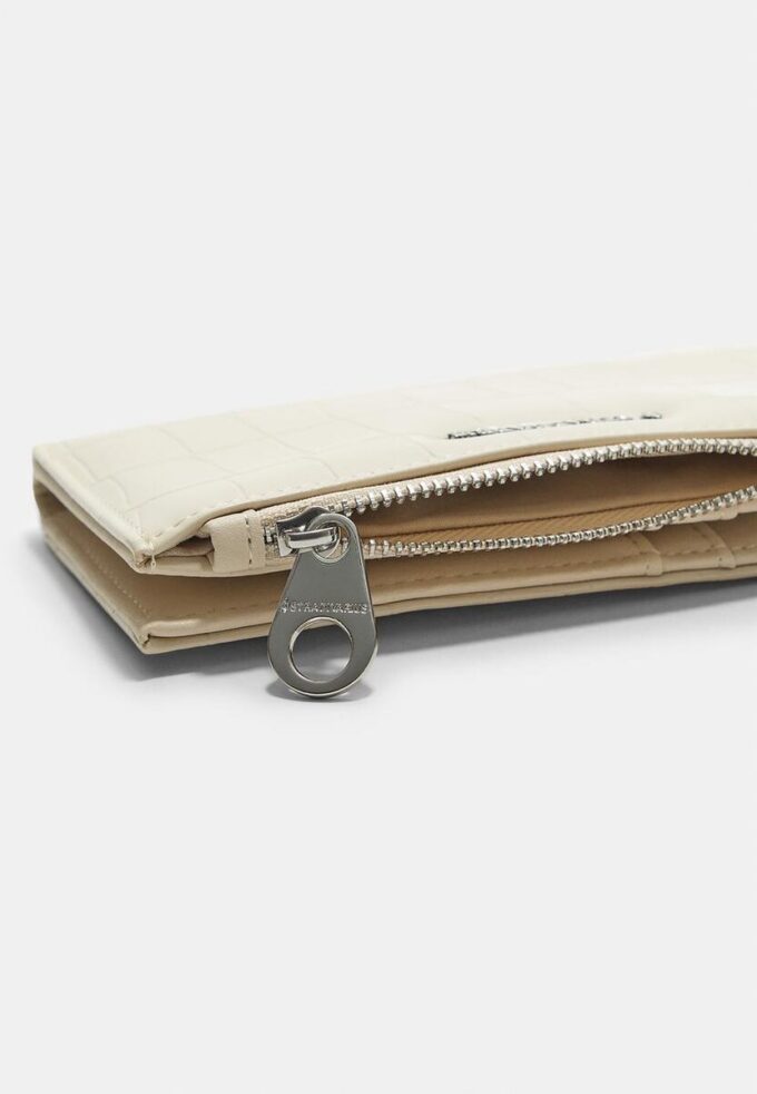 Basic peněženka s imitací krokodýlí kůže