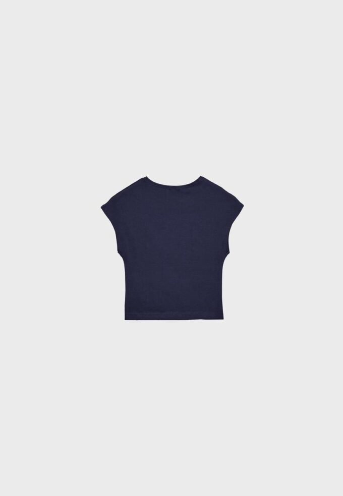 Basic přiléhavé krátké tričko