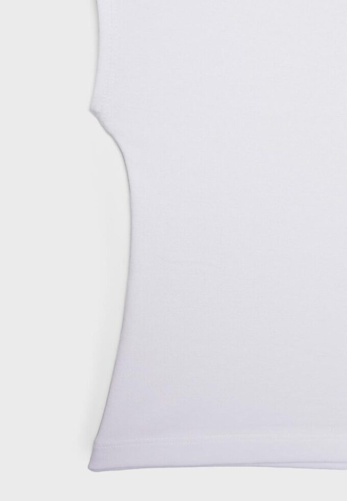 Basic přiléhavé krátké tričko