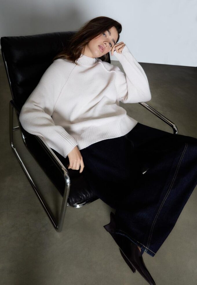 Basic pletený svetr