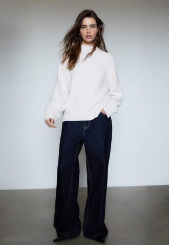 Basic pletený svetr Basic pletený svetr