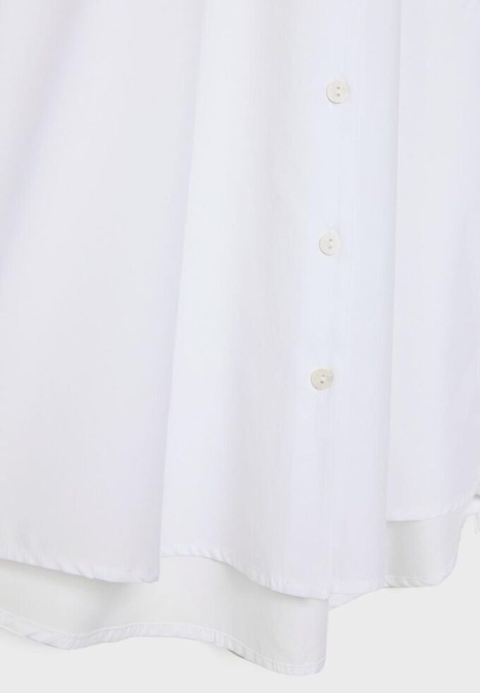 Basic popelínová košile s kapsou