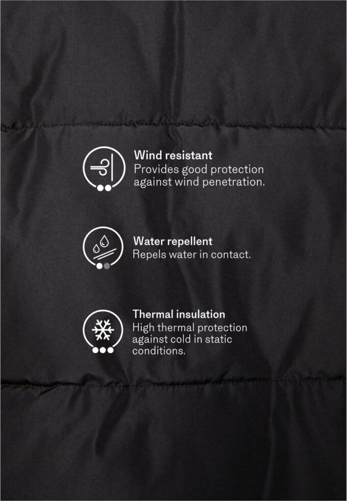 Basic péřová bunda s kapucí