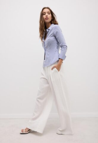 Basic pruhovaná přiléhavá košile