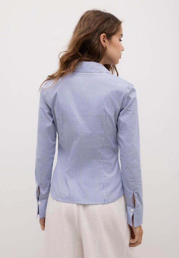 Basic pruhovaná přiléhavá košile
