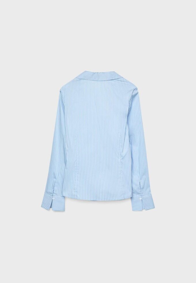 Basic pruhovaná přiléhavá košile