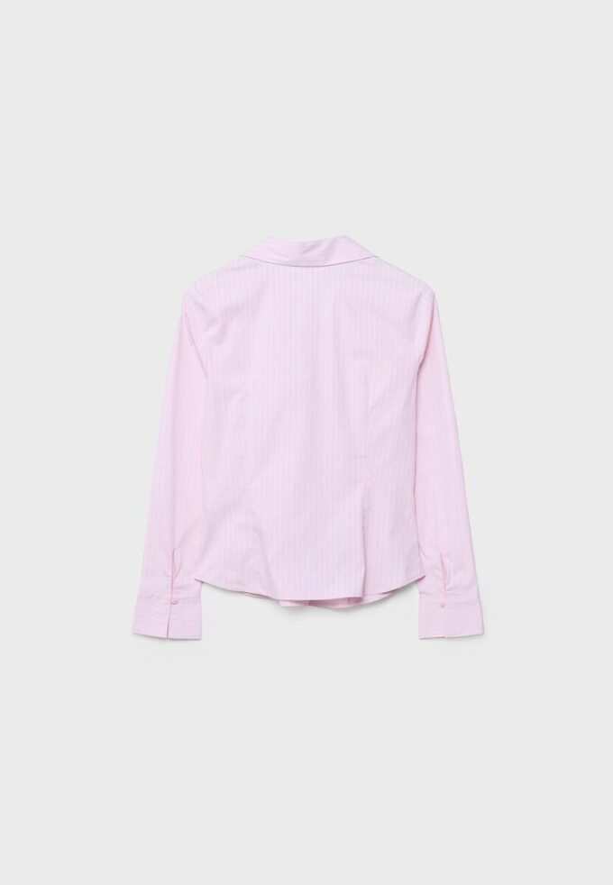 Basic pruhovaná přiléhavá košile