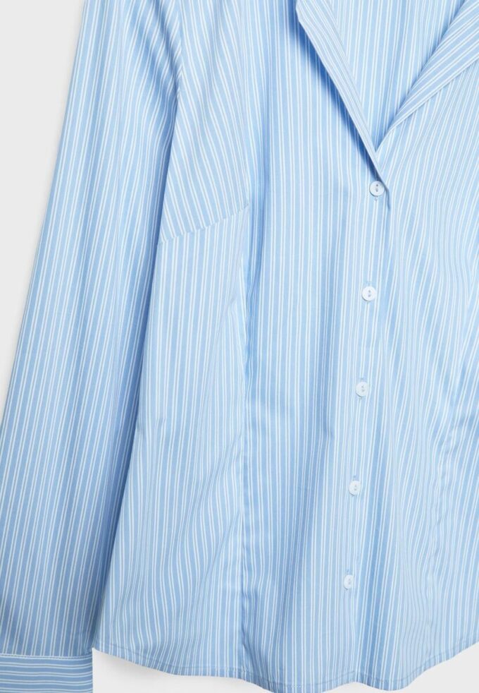 Basic pruhovaná přiléhavá košile