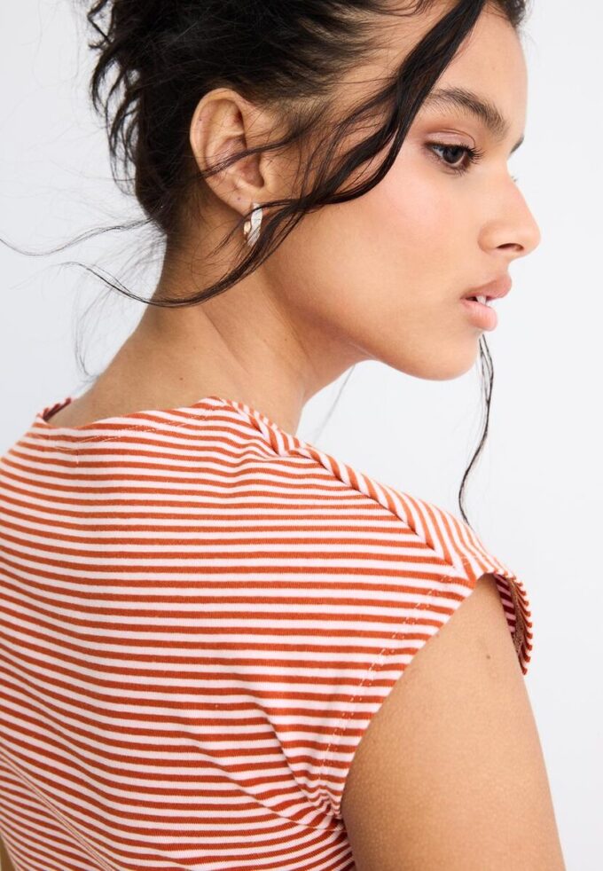 Basic pruhované tričko s krátkými rukávy