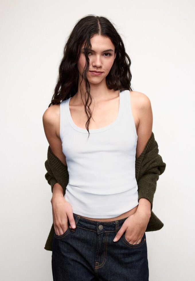 Basic top na ramínka Basic top na ramínka