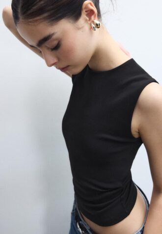 Basic tričko bez rukávů