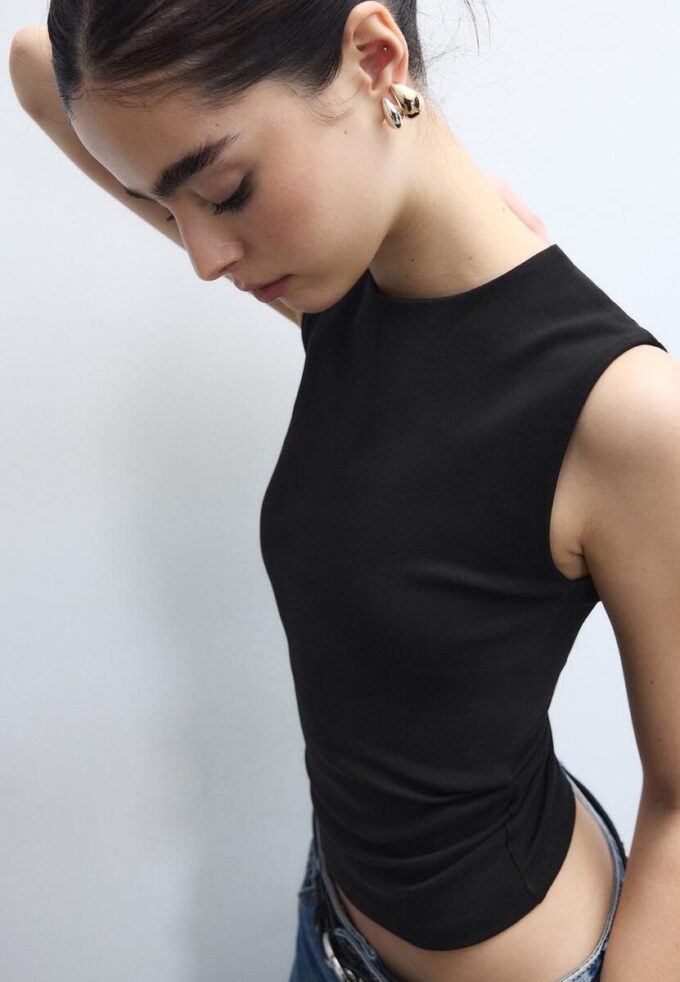 Basic tričko bez rukávů