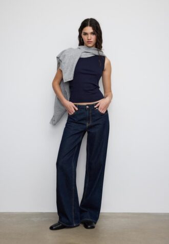 Basic tričko bez rukávů