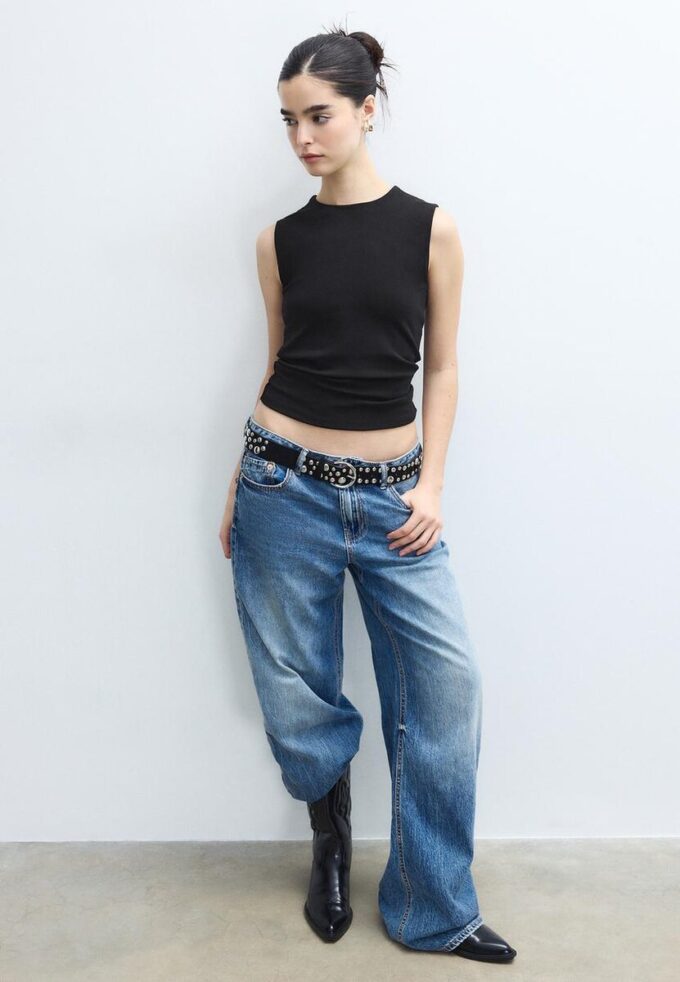 Basic tričko bez rukávů