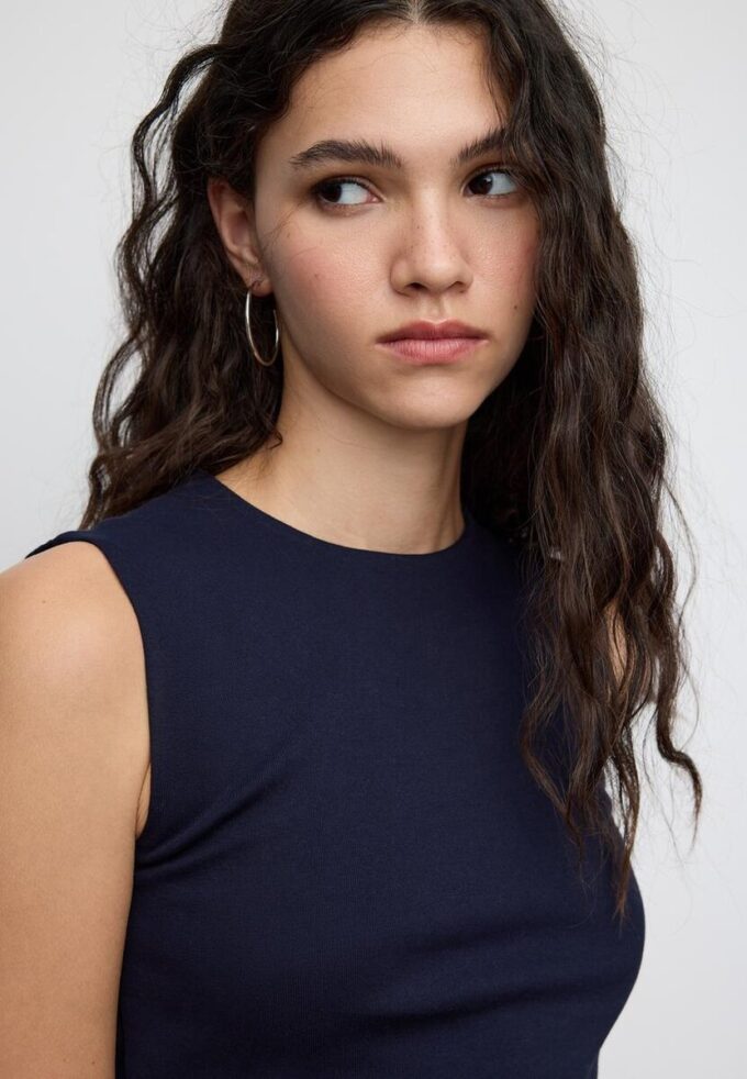 Basic tričko bez rukávů