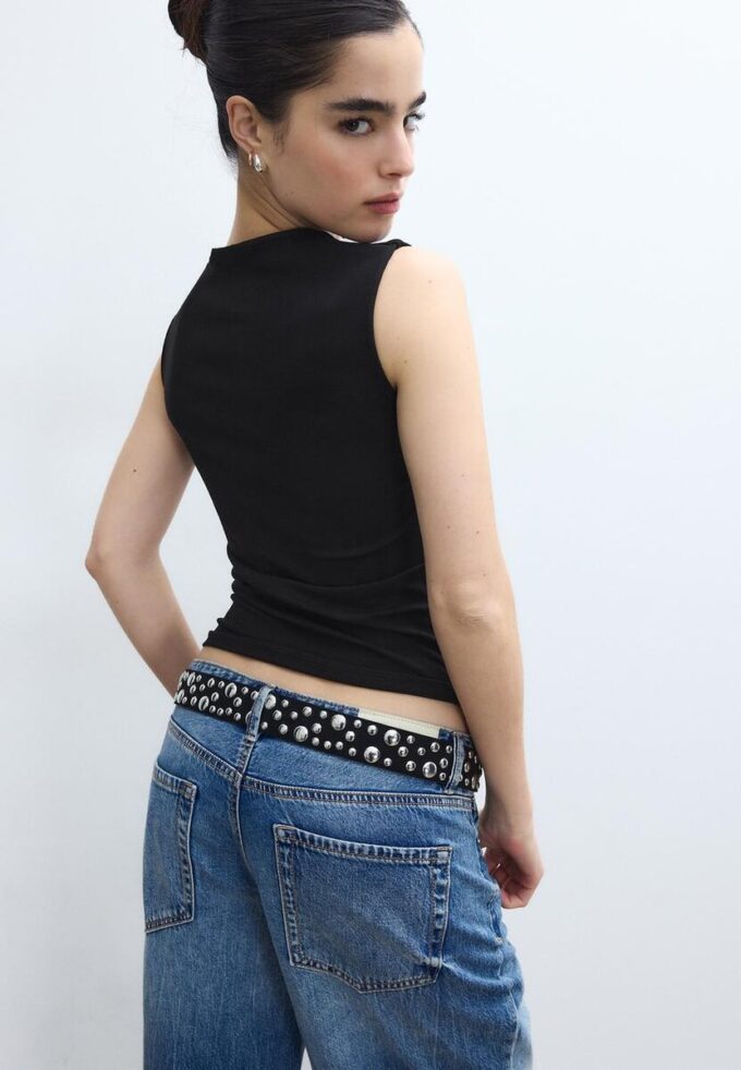 Basic tričko bez rukávů