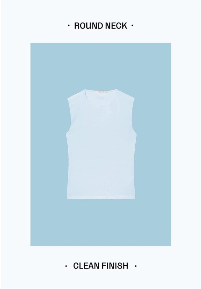 Basic tričko bez rukávů