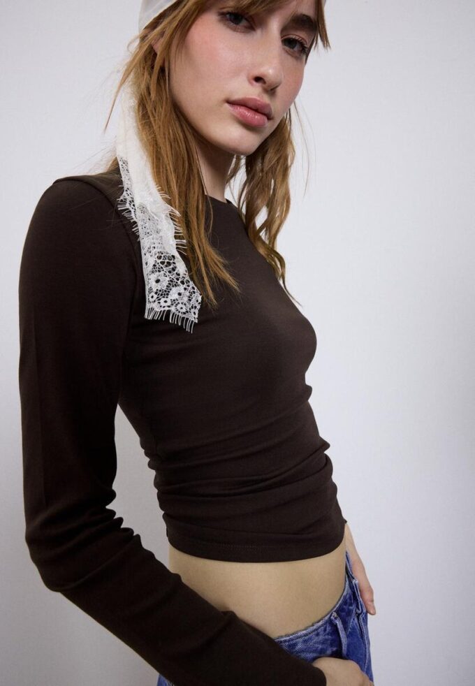 Basic tričko s dlouhým rukávem