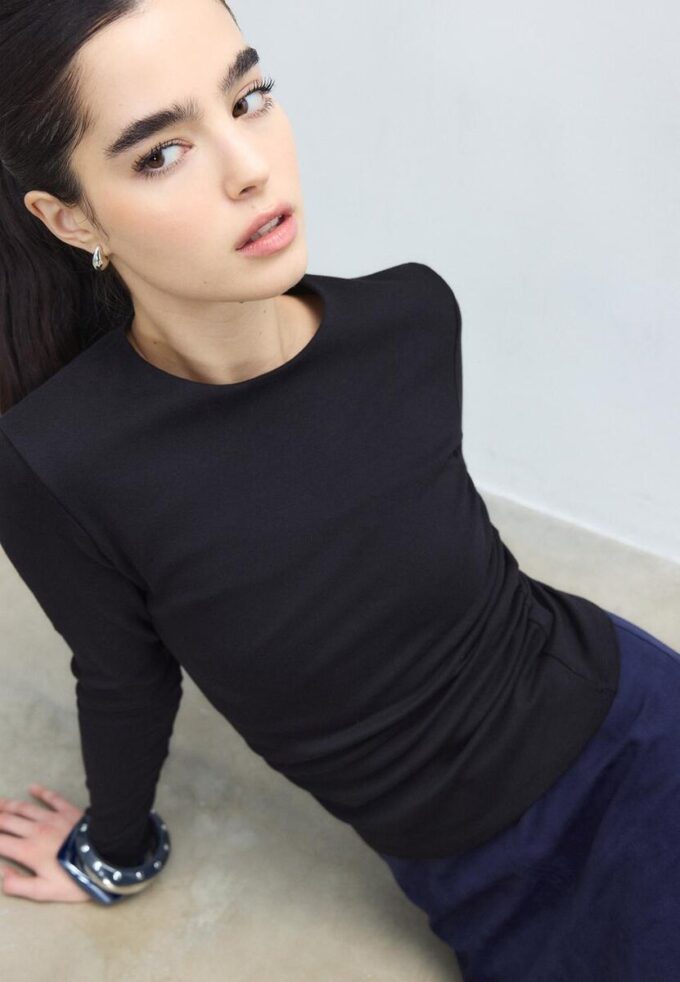 Basic tričko s dlouhým rukávem