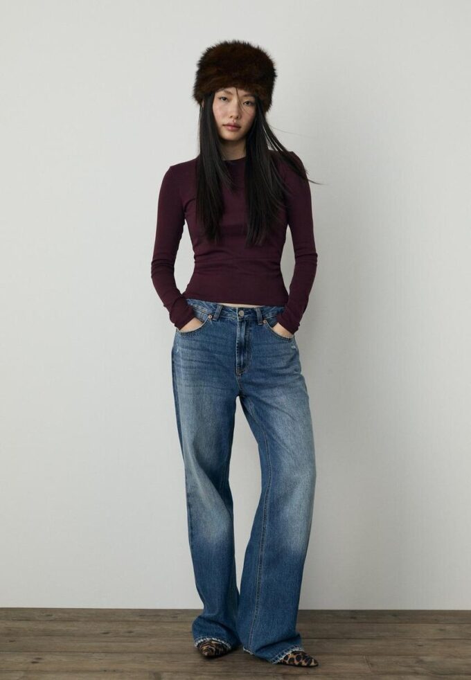 Basic tričko s dlouhým rukávem