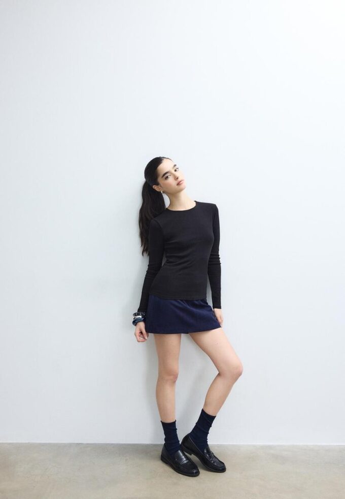 Basic tričko s dlouhým rukávem