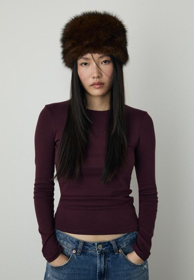 Basic tričko s dlouhým rukávem