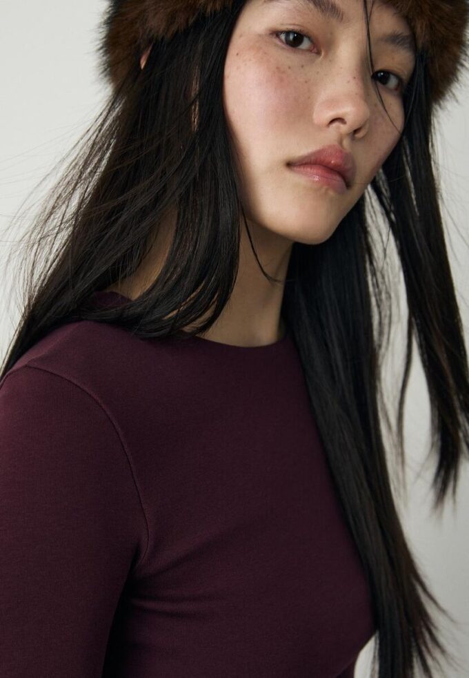 Basic tričko s dlouhým rukávem